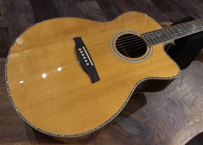 PRS SE A60E Angelus Natural Acoustic Guitar #773