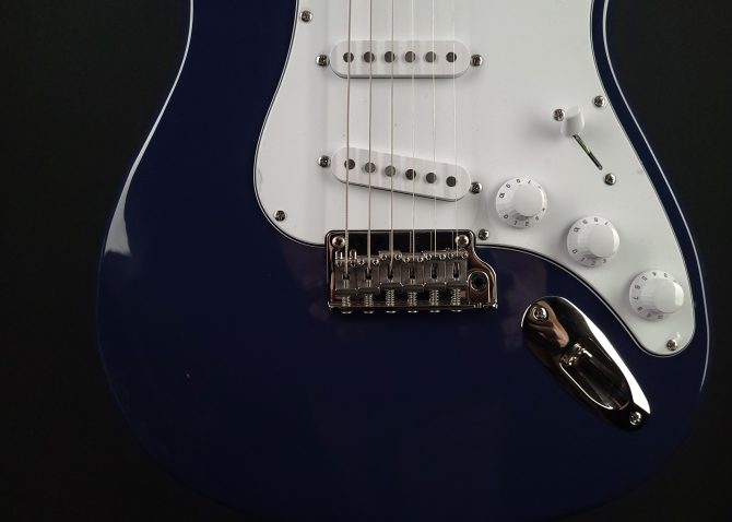 PRS SE Silver Sky Rosewood Trad Blue #675