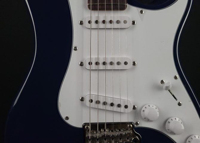 PRS SE Silver Sky Rosewood Trad Blue #675