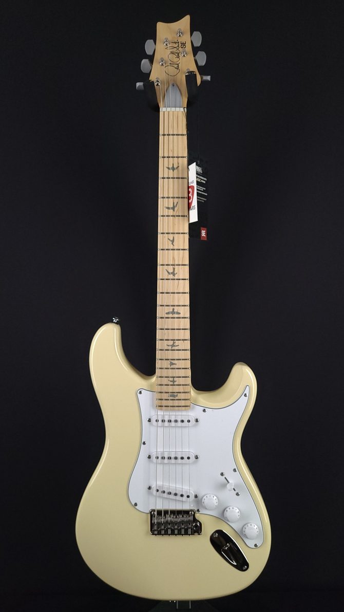 PRS SE Silver Sky Maple Moon White #900