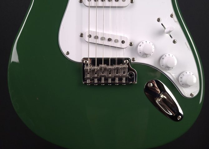PRS SE Silver Sky Rosewood Laurel Green #054