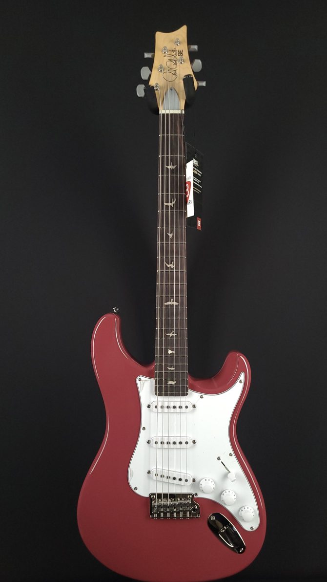 PRS SE Silver Sky Rosewood Derby Red #526