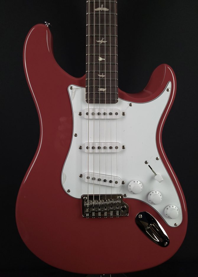 PRS SE Silver Sky Rosewood Derby Red #526