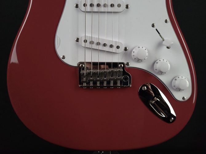 PRS SE Silver Sky Rosewood Derby Red #526