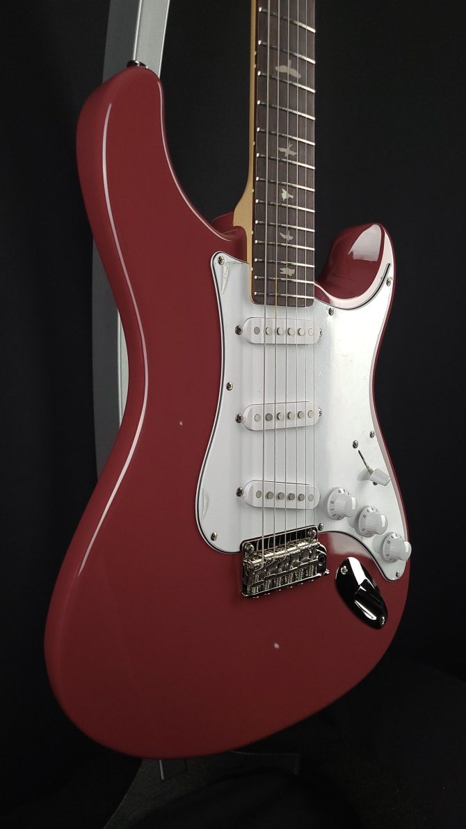 PRS SE Silver Sky Rosewood Derby Red #526