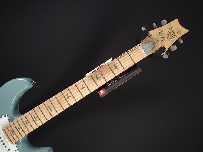PRS SE Silver Sky Maple Stone Blue #903
