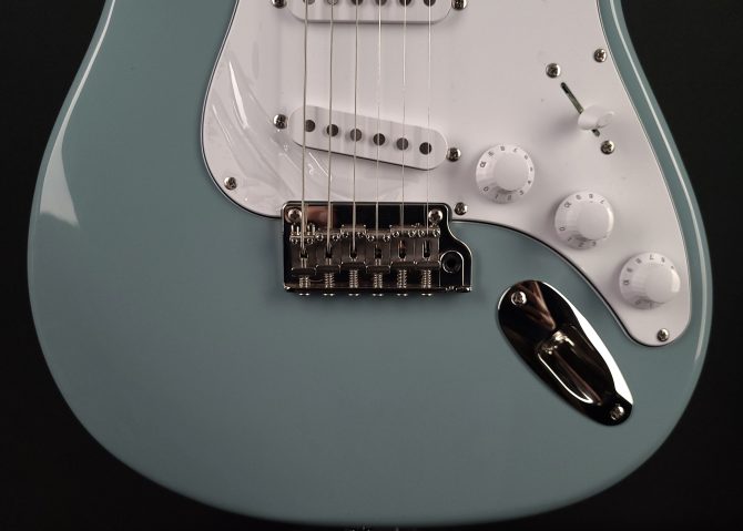 PRS SE Silver Sky Maple Stone Blue #903