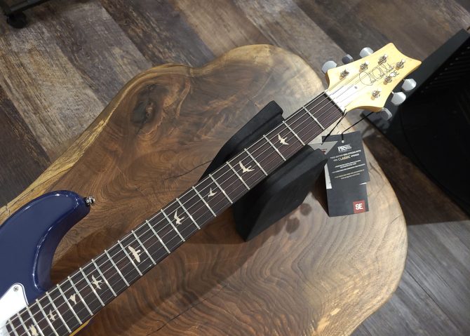 PRS SE Silver Sky Rosewood Trad Blue #675