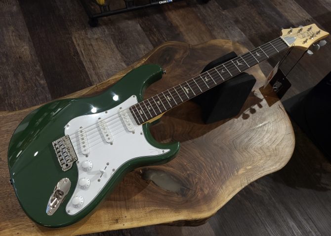 PRS SE Silver Sky Rosewood Laurel Green #054