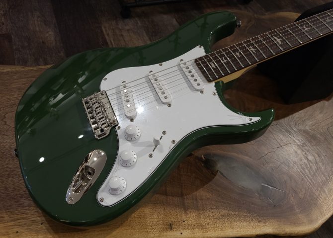 PRS SE Silver Sky Rosewood Laurel Green #054