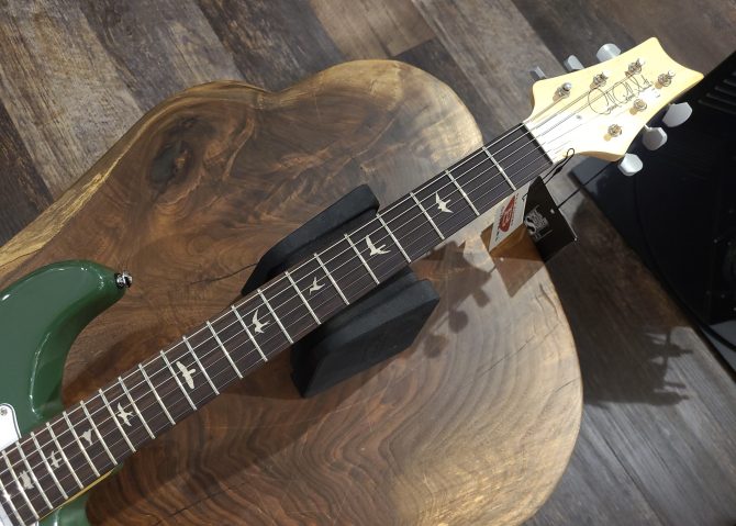 PRS SE Silver Sky Rosewood Laurel Green #054