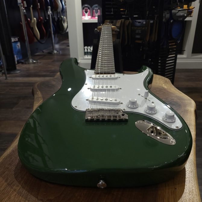 PRS SE Silver Sky Rosewood Laurel Green #054