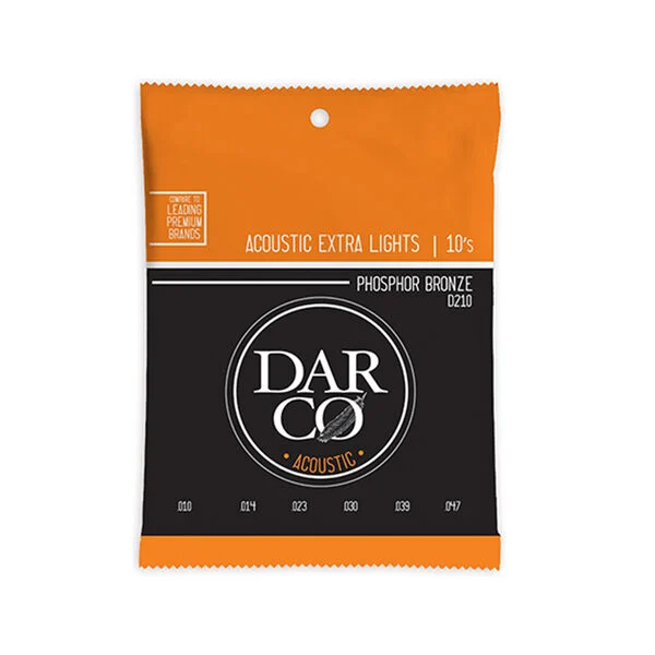 Darco D210 .010-.047 Phosphor Bronze Strings