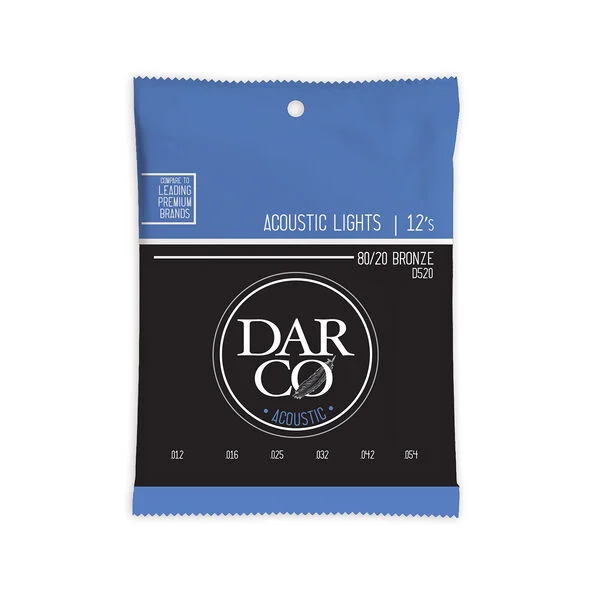 Martin D520 Darco .012-.054 80/20 Bronze Strings