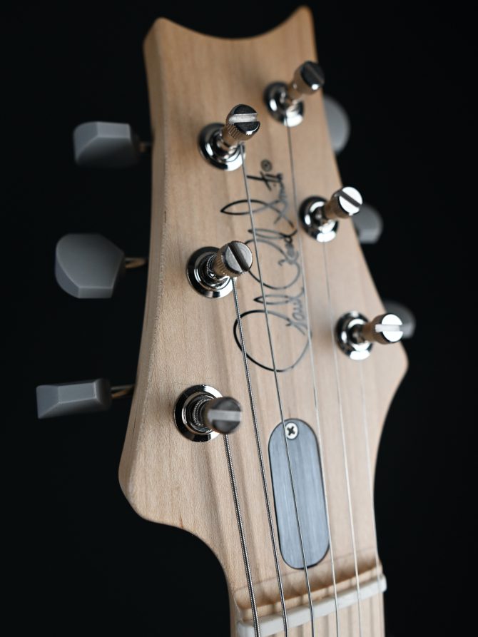 PRS Silver Sky Maple Faded Black Tee Satin #350
