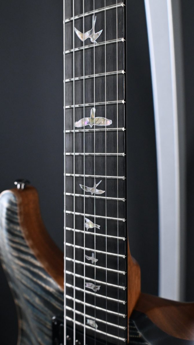 PRS 40th Anniversary Custom 24 Satin Limited Edition Faded Whale Blue #249