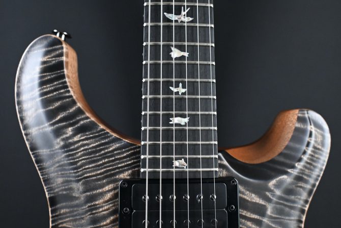 PRS 40th Anniversary Custom 24 Satin Limited Edition Charcoal #114