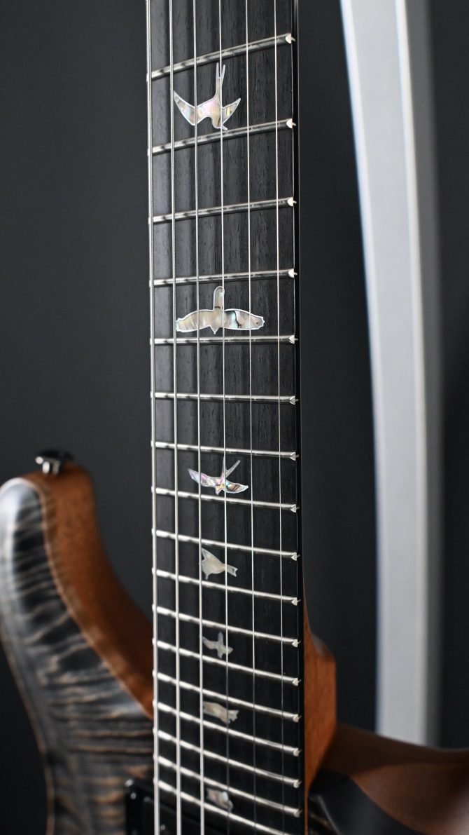 PRS 40th Anniversary Custom 24 Satin Limited Edition Charcoal #114