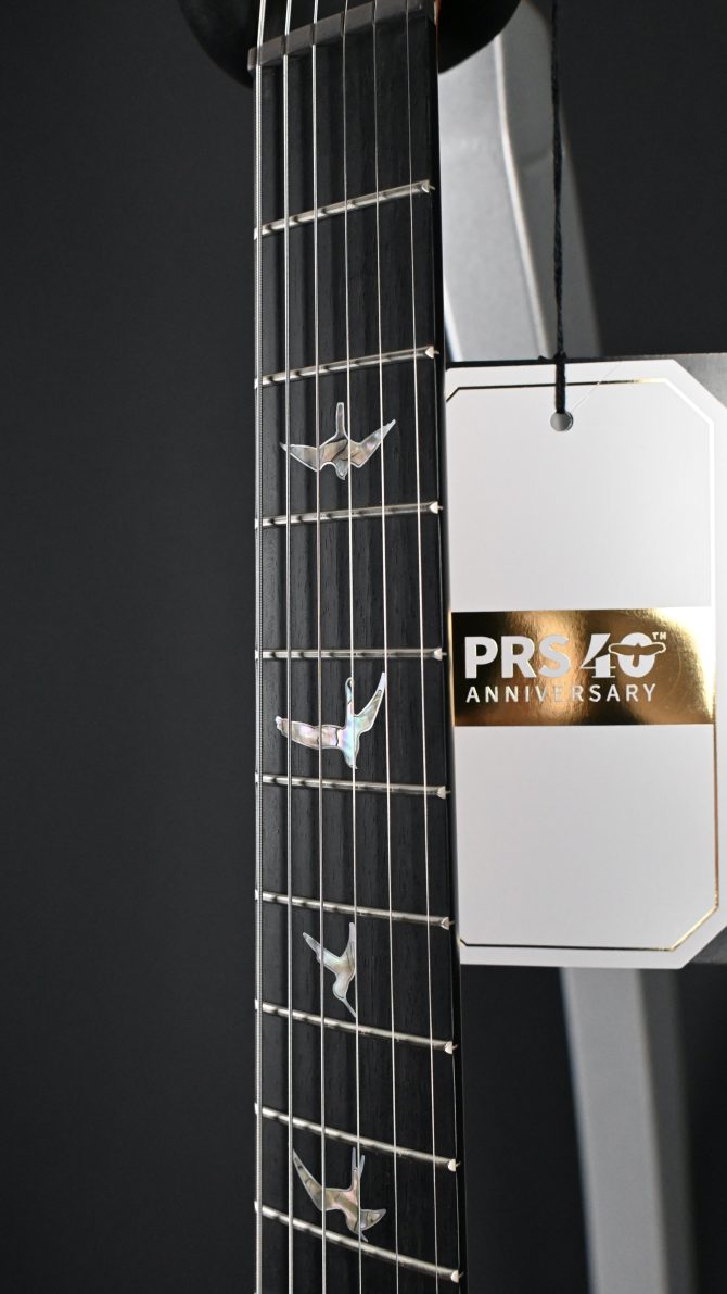 PRS 40th Anniversary Custom 24 Satin Limited Edition Charcoal #114