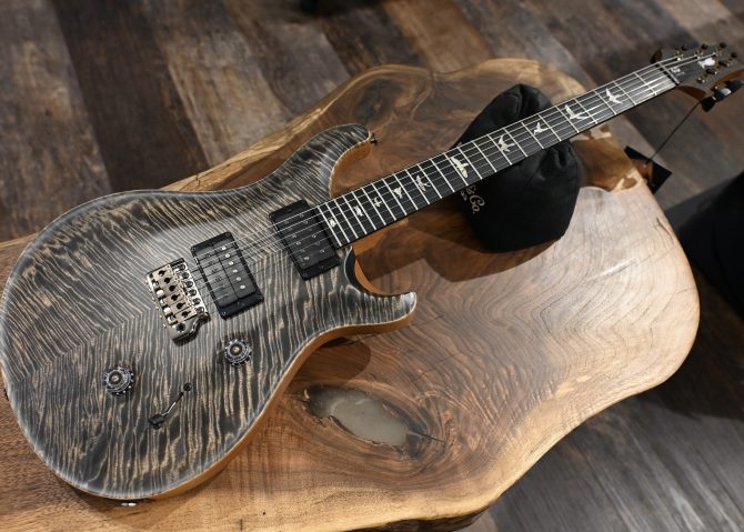 PRS 40th Anniversary Custom 24 Satin Limited Edition Charcoal #114