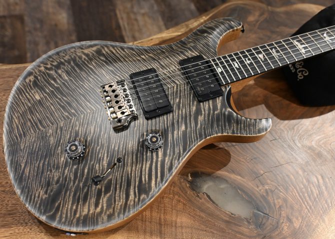 PRS 40th Anniversary Custom 24 Satin Limited Edition Charcoal #114