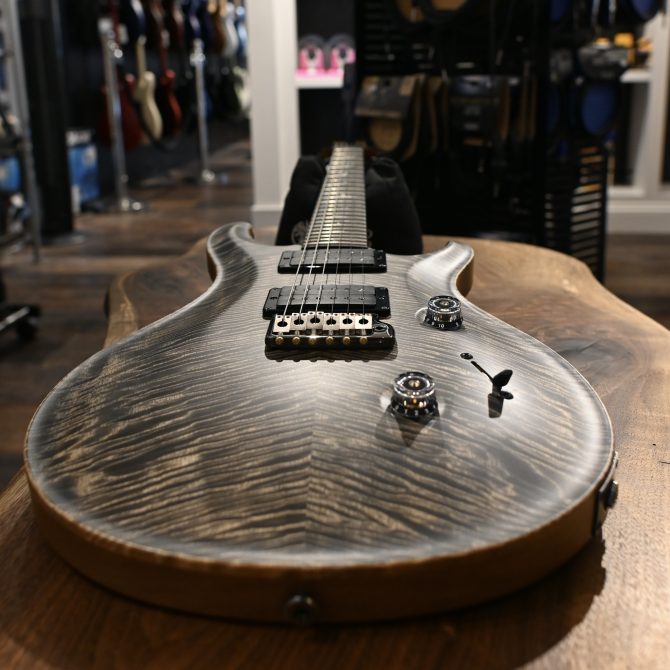 PRS 40th Anniversary Custom 24 Satin Limited Edition Charcoal #114