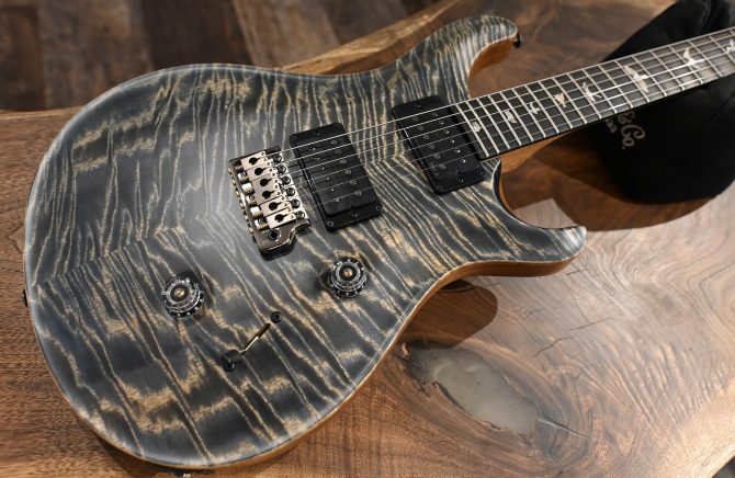 PRS 40th Anniversary Custom 24 Satin Limited Edition Faded Whale Blue #249