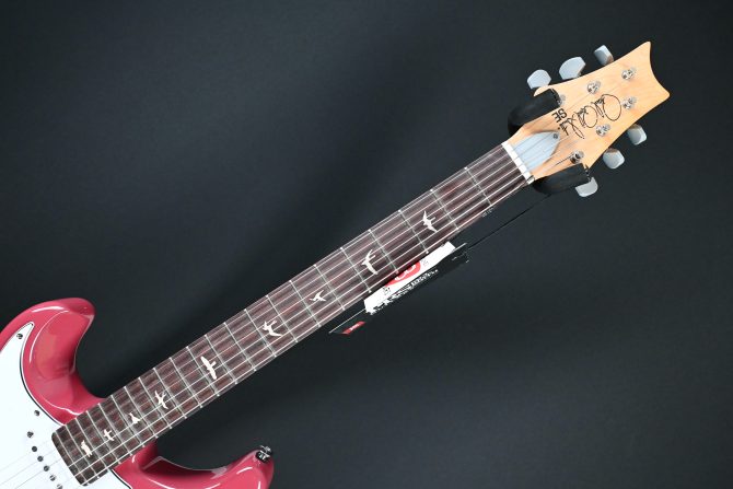 PRS SE Silver Sky "Lefty" Derby Red #869
