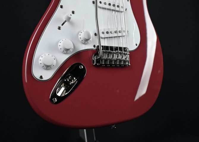 PRS SE Silver Sky "Lefty" Derby Red #869