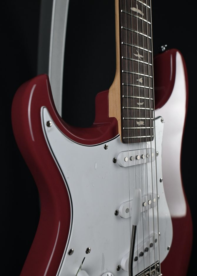 PRS SE Silver Sky "Lefty" Derby Red #869
