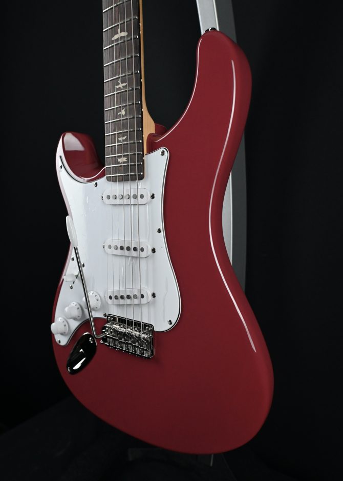PRS SE Silver Sky "Lefty" Derby Red #869