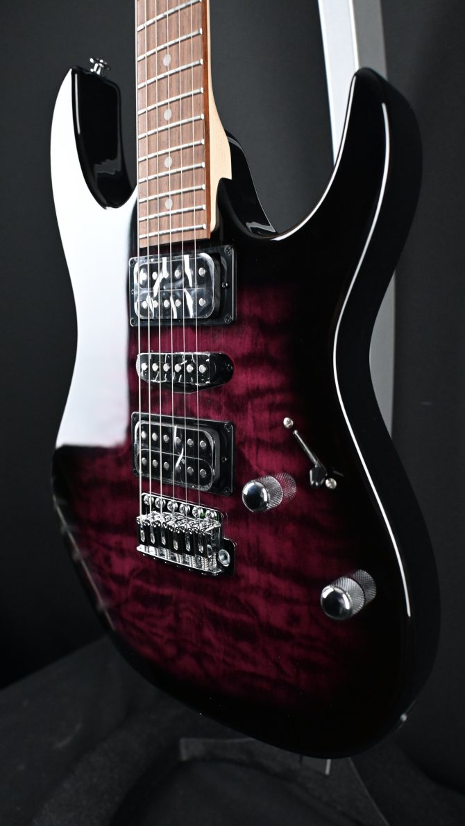 Ibanez GRX70QA-TVT Gio Series Transparent Violet Sunburst #225