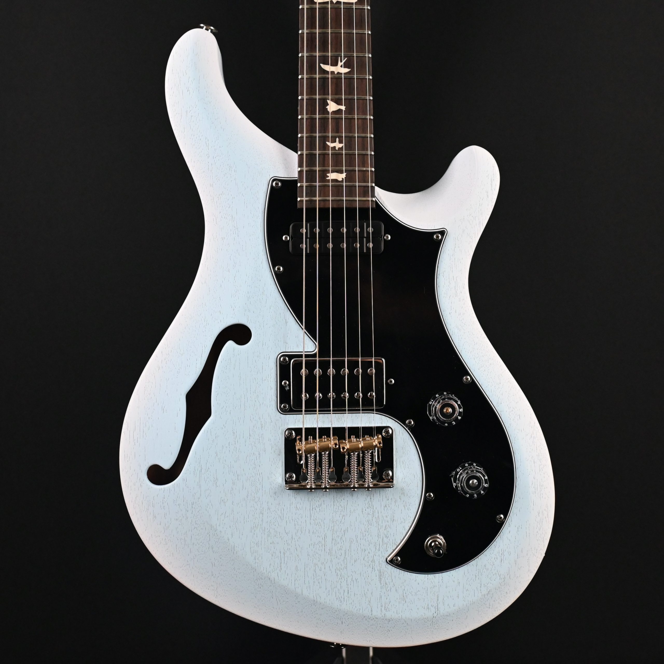 PRS S2 Vela Semi-Hollow Satin Cloudburst #548 - Bay Tunes Guitars