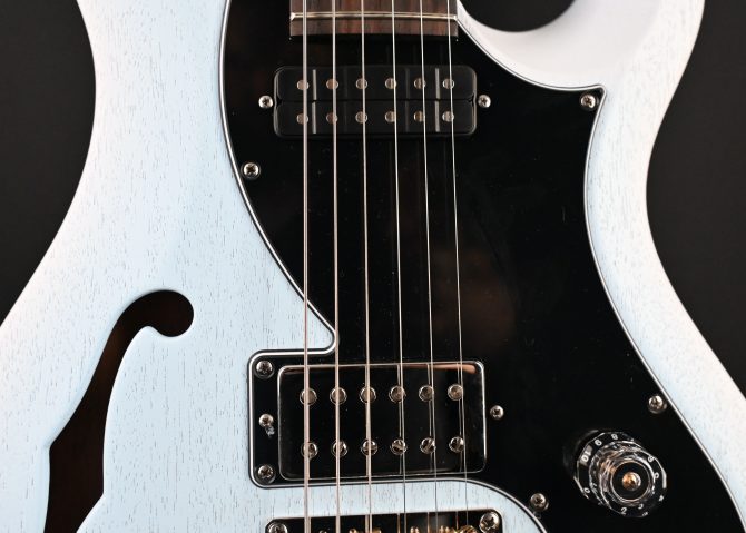 PRS S2 Vela Semi Hollow Satin Cloudburst #548