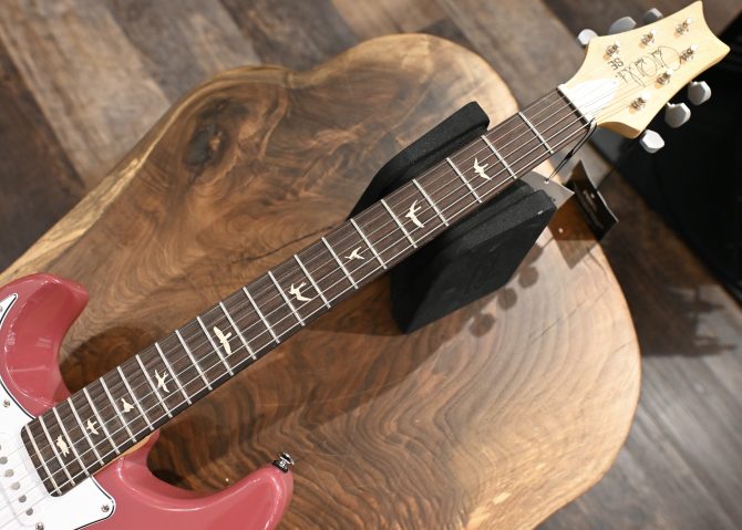 PRS SE Silver Sky "Lefty" Derby Red #869