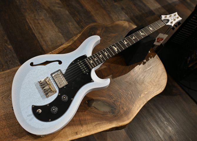 PRS S2 Vela Semi Hollow Satin Cloudburst #548