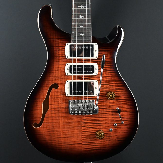 PRS SE Special Semi-Hollow Orange Tiger Smokeburst 2025