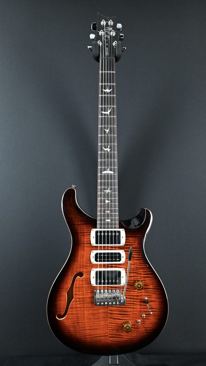 PRS SE Special Semi-Hollow Orange Tiger Smokeburst 2025