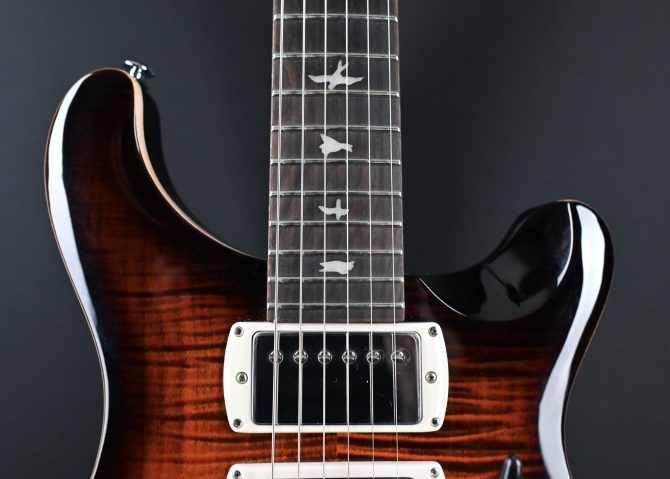 PRS SE Special Semi-Hollow Orange Tiger Smokeburst 2025