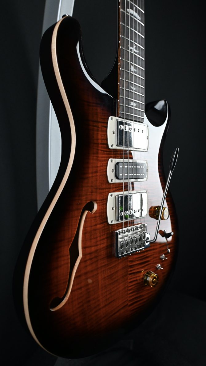 PRS SE Special Semi-Hollow Orange Tiger Smokeburst 2025