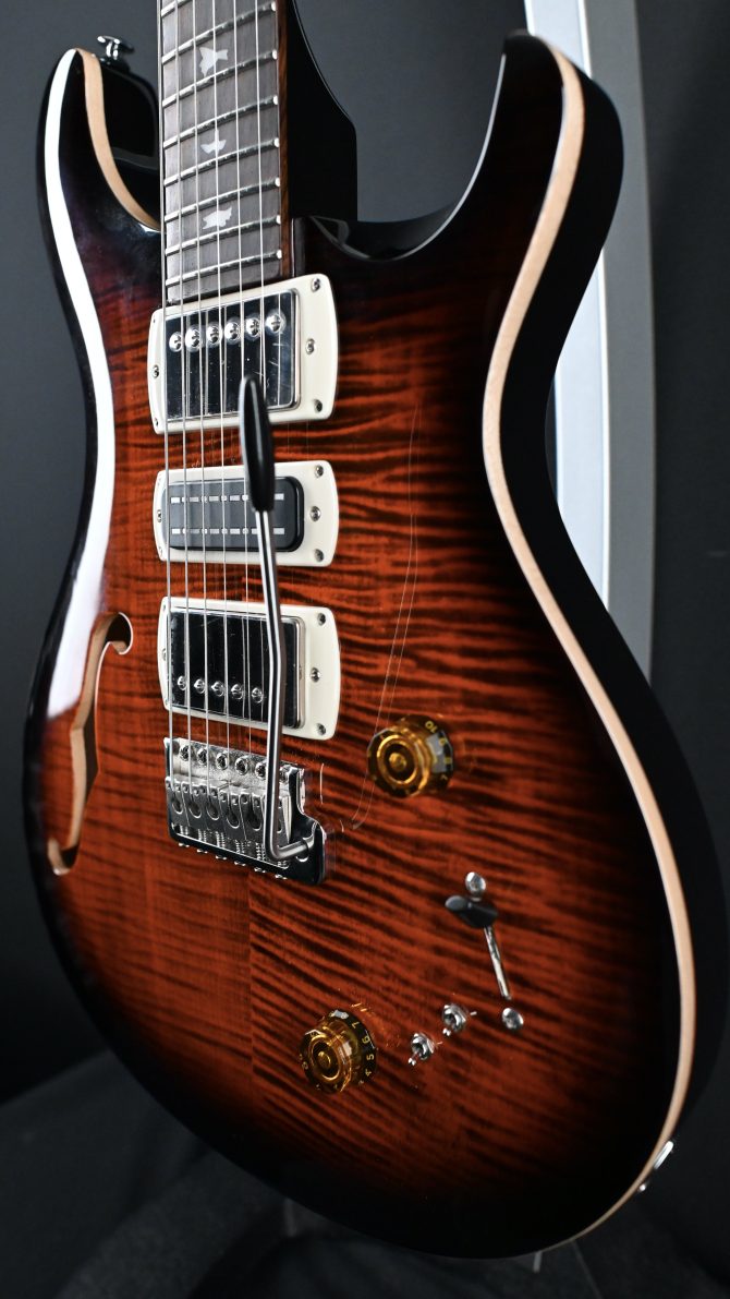 PRS SE Special Semi-Hollow Orange Tiger Smokeburst 2025
