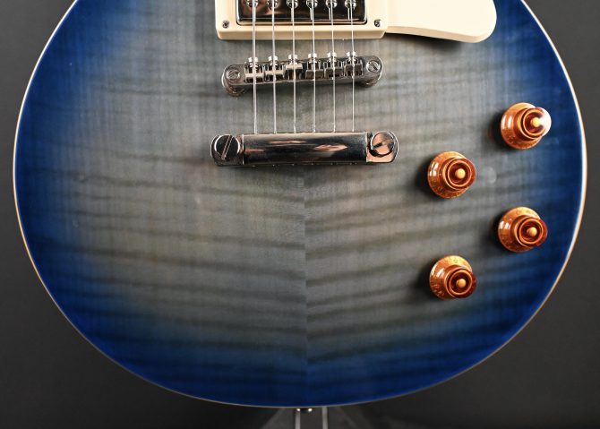 Epiphone Gibson Les Paul Standard Plus Top Pro Translucent Blue 2012