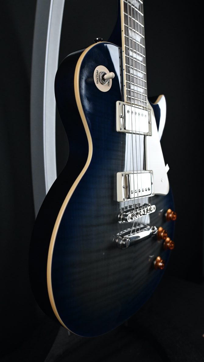 Epiphone Gibson Les Paul Standard Plus Top Pro Translucent Blue 2012