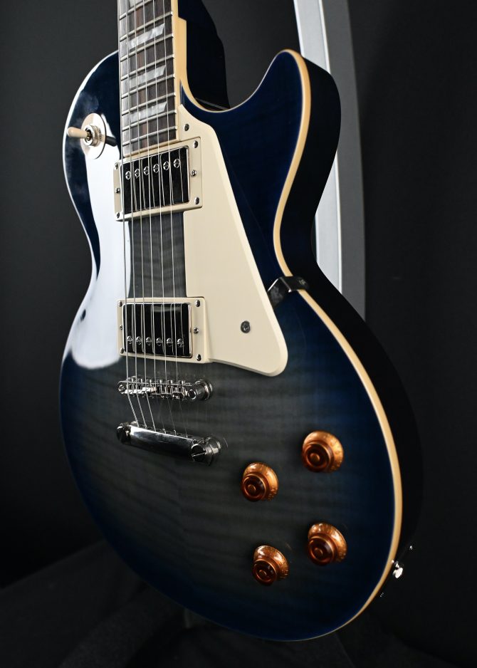 Epiphone Gibson Les Paul Standard Plus Top Pro Translucent Blue 2012