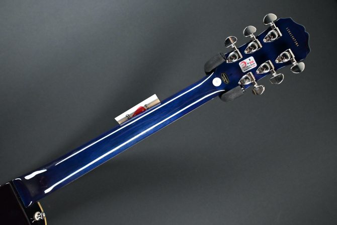 Epiphone Gibson Les Paul Standard Plus Top Pro Translucent Blue 2012