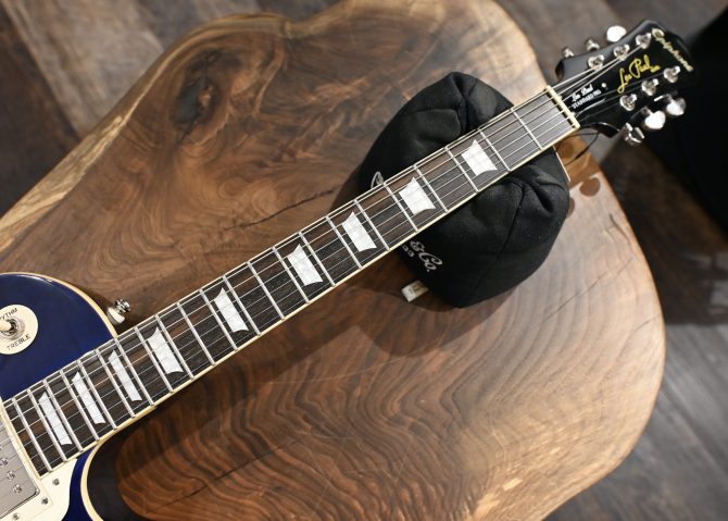 Epiphone Gibson Les Paul Standard Plus Top Pro Translucent Blue 2012