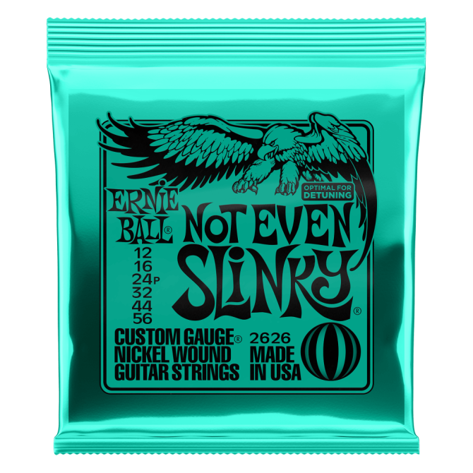 Ernie Ball 2626 Not Even Slinky Electric Guitar Strings (12 - 56)