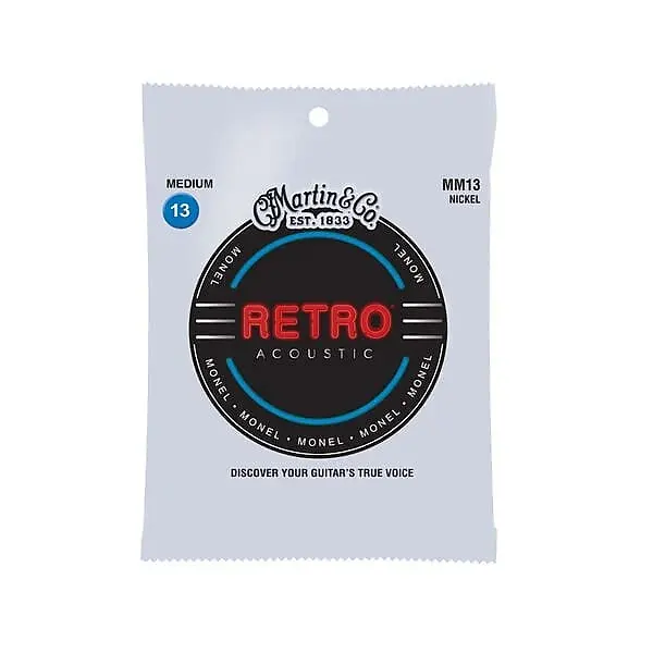 Martin MM13 Retro Acoustic Medium Strings