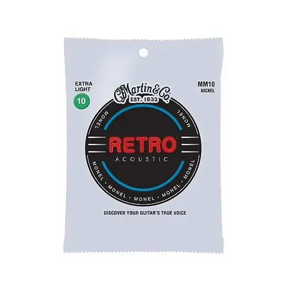 Martin MM10 Retro Acoustic Extra Light Strings