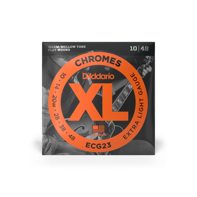 D’addario ECG23 Chromes 10-48 Extra Light Electric Guitar Strings